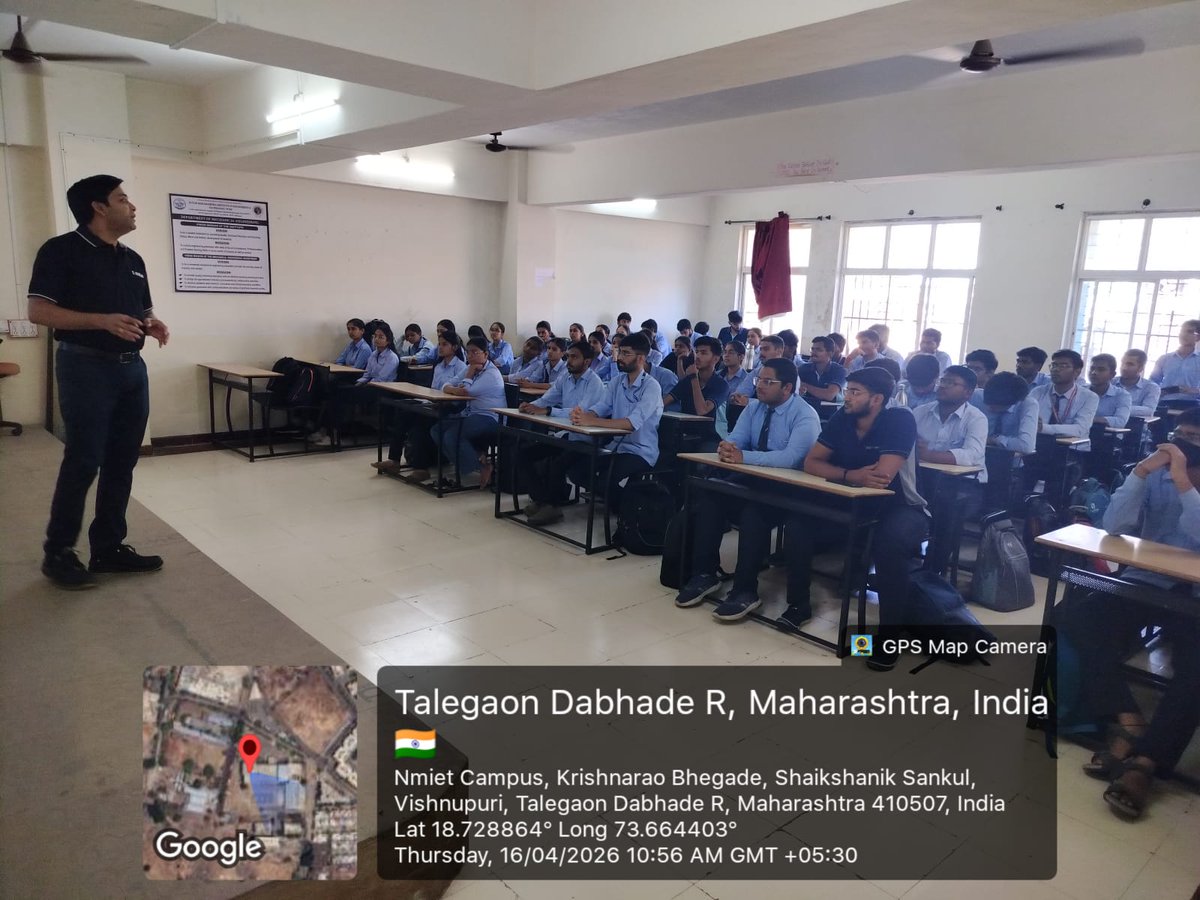 NMIETPUNE's tweet image. ⚡ Guest Lecture on Electric Vehicle Design at NMIET!
Insightful session by Dheeraj Shedgae from Eka Mobility 🚀

67 students gained hands-on industry insights

#NMIET #EV #MechanicalEngineering