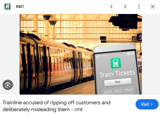 pumayo's tweet photo. Beware of using @thetrainline to save on rail fares - they sent me an itinerary and tickets that didn't match and ended up costing me over £30 extra - and now they're refusing to refund me for their incompetence. #travel https://t.co/olsZ8XJcgx