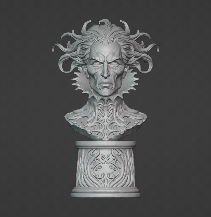 Hiks3DStudio's tweet image. Dark Fantasy Noble Bust STL 🖤
Elegant Gothic Portrait Sculpture for premium resin printing.

Download:
 cults3d.com/en/3d-model/ar…

Commissions Open
Email: hamzaisrarkhalid@gmail.com
WA: +923076169178
#3dprinting #stl #darkfantasy #gothicart