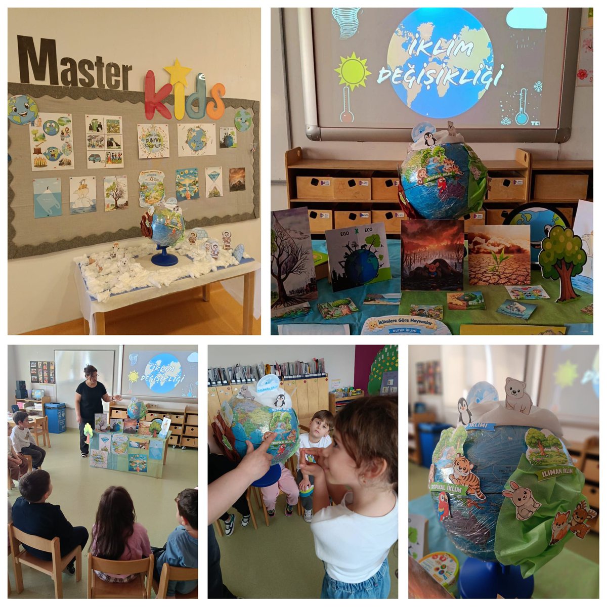 Bahcesehir_Sam's tweet photo. 5 yaş öğrencilerimiz 'MasterKids' programıyla iklim değişikliği konusuna giriş yaptılar. Çocuklarımızı global konularda bilgisi olan dünya vatandaşları olarak yetiştiriyoruz, bilinçli, çözüm odaklı ve eleştirel düşünen çocuklarımızı çevre bilinciyle geleceğe hazırlıyoruz.❤️💙 https://t.co/sUdbYqnd82