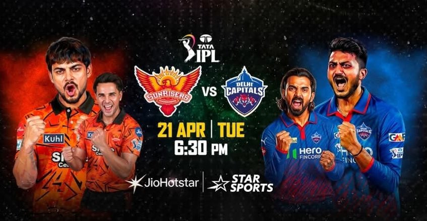 mufaddal_vohra's tweet image. Head to head in the IPL:

SRH - 13. 
DC - 12.