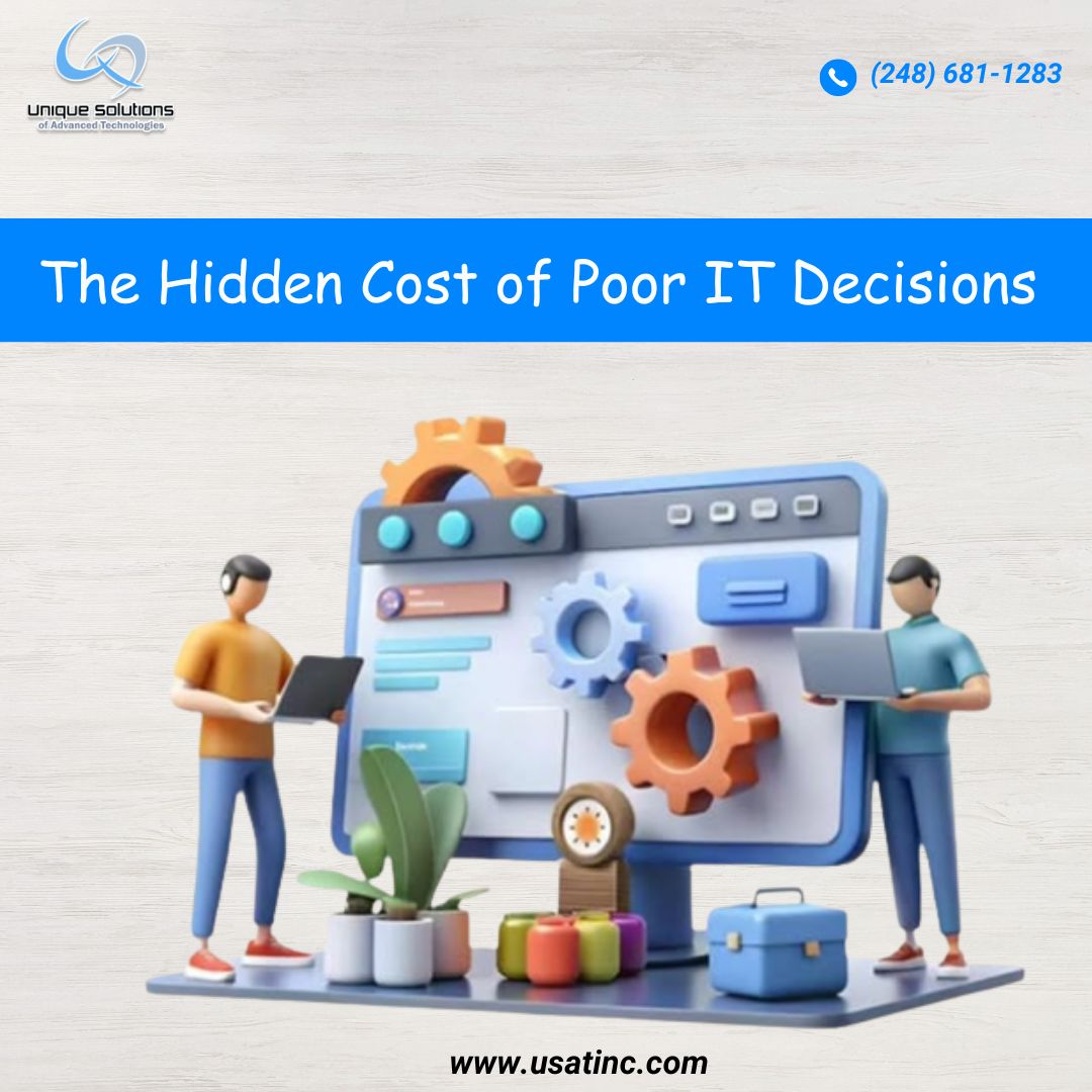 UsatInc's tweet image. Bad tech decisions cost time, money, and growth ⚠️
Build it right the first time with USATInc  smart, scalable, and future-ready solutions 🚀
Start your project today

📞 (248) 681-1283
🌐 usatinc.com

#USATInc #CustomSoftware #SmartTechnology #ITSolutions