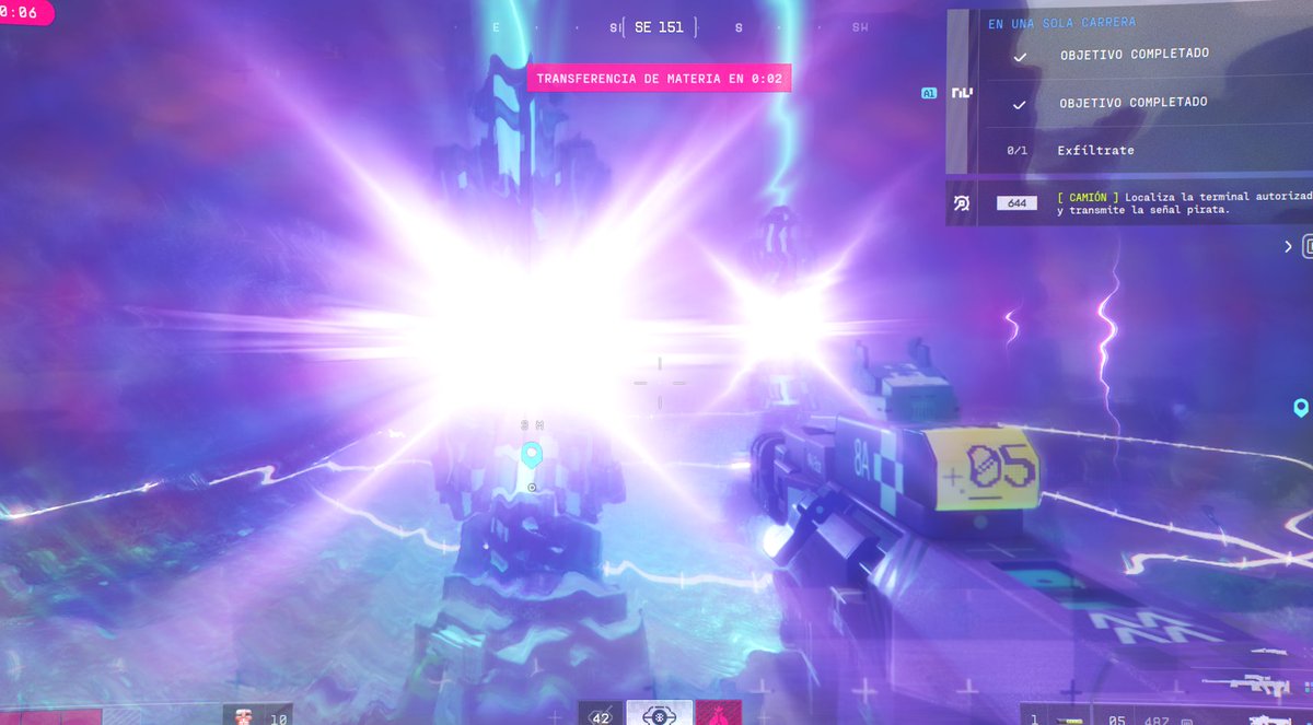 Waherox's tweet image. Limpiarle la zona protegida.... Se genera la otra exfiltracion a un lado 

#marathonthegame #marathon