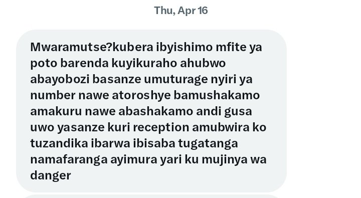 Umurerwa Chall tweet media