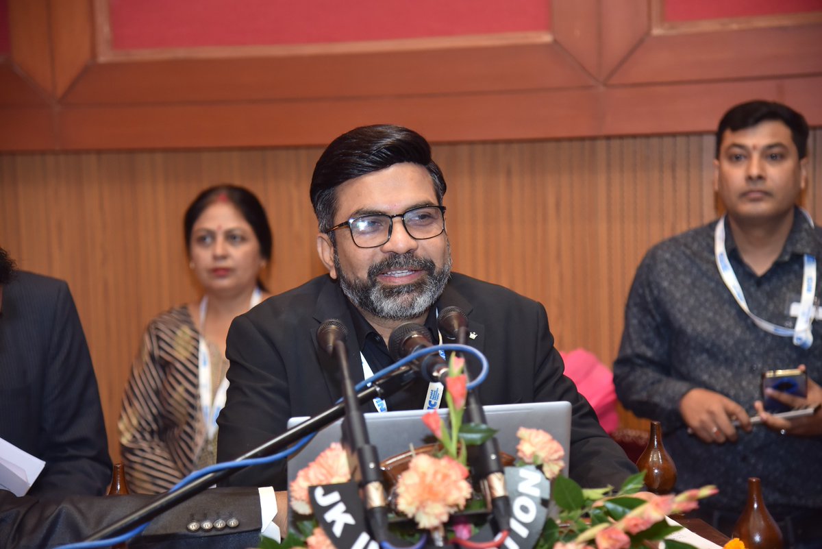 CyberDubey's tweet photo. Strengthening India’s cyber resilience 🔐
Honored to deliver the Keynote Address at the Tech Saksham Workshop, in the esteemed presence of the Chief Secretary, IT Secretary, and Election Commissioner of J&K, along with senior government leadership.
Thanks to MEITY and  Sh Alok Tiwari JI, MD NICSI for this wonderful initiative !!
#CyberSecurity #DigitalIndia #CyberResilience #Governance #TechSaksham #NationalSecurity #CyberAwareness #Leadership
