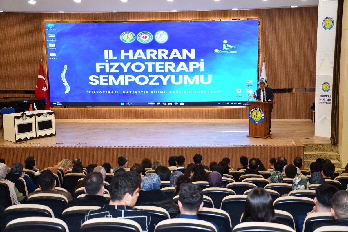 hrumedya's tweet photo. Sağlık Bilimleri Fakültemiz ev sahipliğinde, 6 farklı üniversiteden akademisyen ve öğrencilerin katılımıyla ‘Fizyoterapi: Hareketin Bilimi, Sağlığın Anahtarı’ temalı II. Harran Fizyoterapi Sempozyumu başarıyla gerçekleştirildi.

Ayrıntılar için⤵️
https://t.co/yYH4jie5dR https://t.co/PTWUeOHsyL