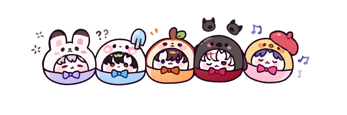 🐇☃️🍎🐦‍⬛🐤