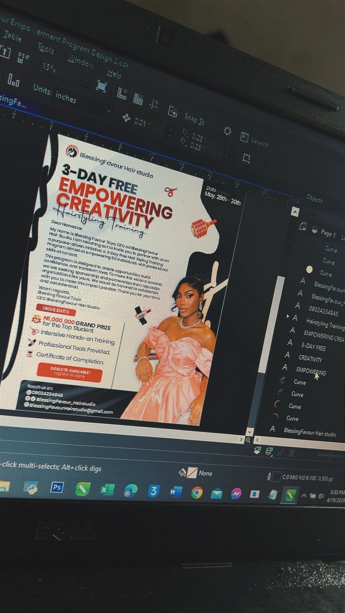 cypha_graphix's tweet image. Designed to empower. Crafted to stand out.
Your brand deserves this level of attention 🔥

#CreativeDesigner #DesignMatters
#HairStylist #HairBusiness #SalonBranding #HairTraining #HairEducation