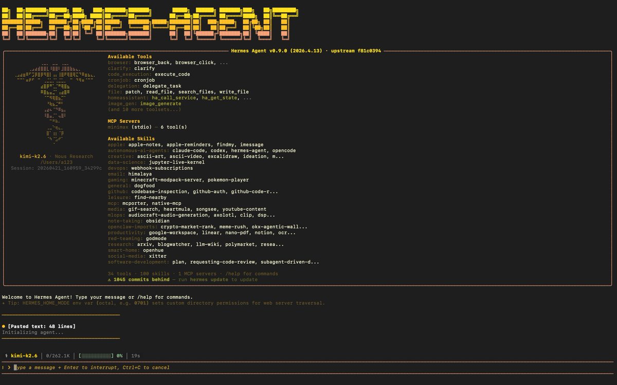 YomiAISlight's tweet image. 爱马仕太好用了，我今天用它给我写妖币/山寨币实时监控仪表盘，同时还跑几个项目完全不卡的，太赛博了真的，我爱了 #hermes #AI #Agent #山寨币 #妖币 #web3