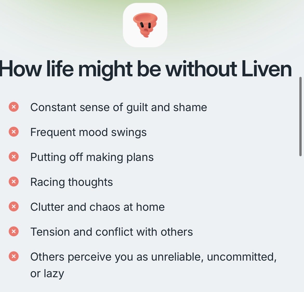 jberns22's tweet image. A website that takes a mental health issue and then uses the information to create scare tactics and content to manipulate ur decision making is disgusying #liven should be investigated by the #fbi and charged by #doj
