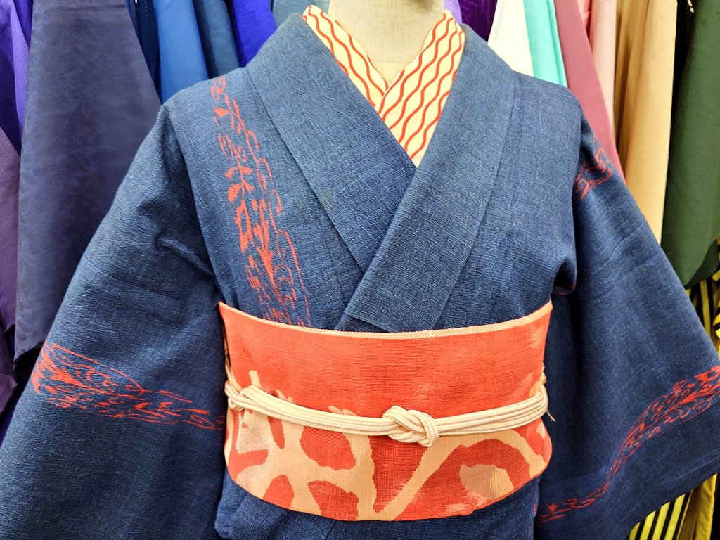 リサイクル着物 百彩 tweet media