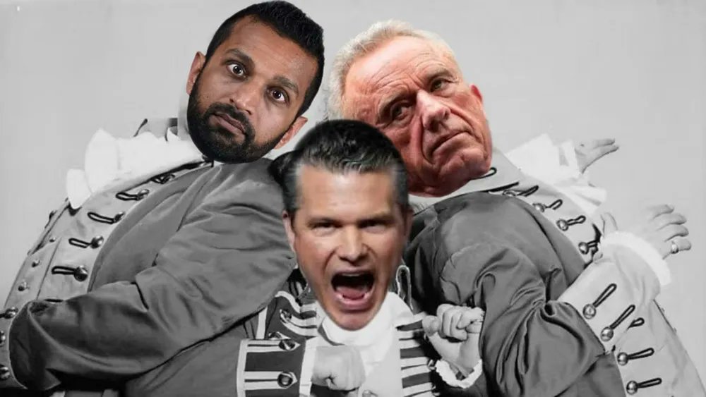 DennisKoch10's tweet image. Pulp Fiction Sermons, Raccoon Dicks, and Breaching Protocol

The Three Stooges of a Tequila-Soaked, Competence-Allergic Shitshow

#USA #Trump #uspoli

open.substack.com/pub/jojofromje…