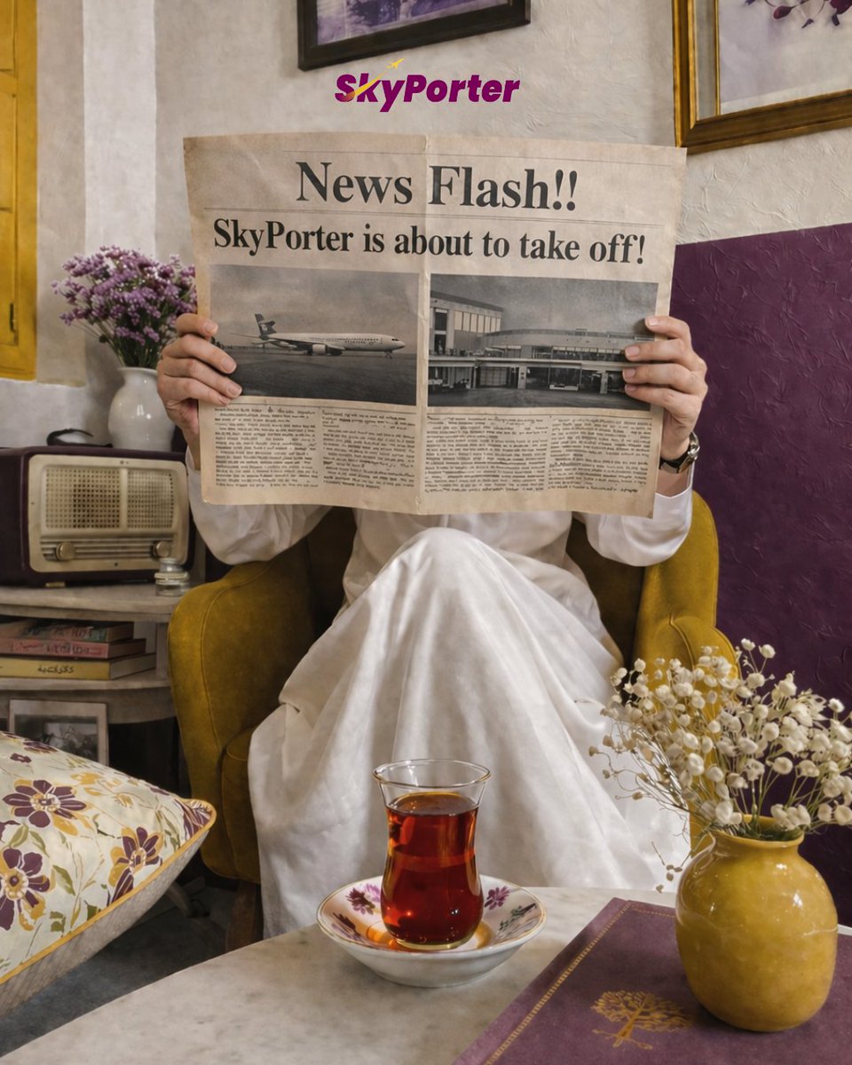 skyporter_us's tweet image. We'd tell you more, but the newspaper got there first.

Stay tuned ✈️

#SkyPorter #NewsFlash #InternationalShipping #TakeOff