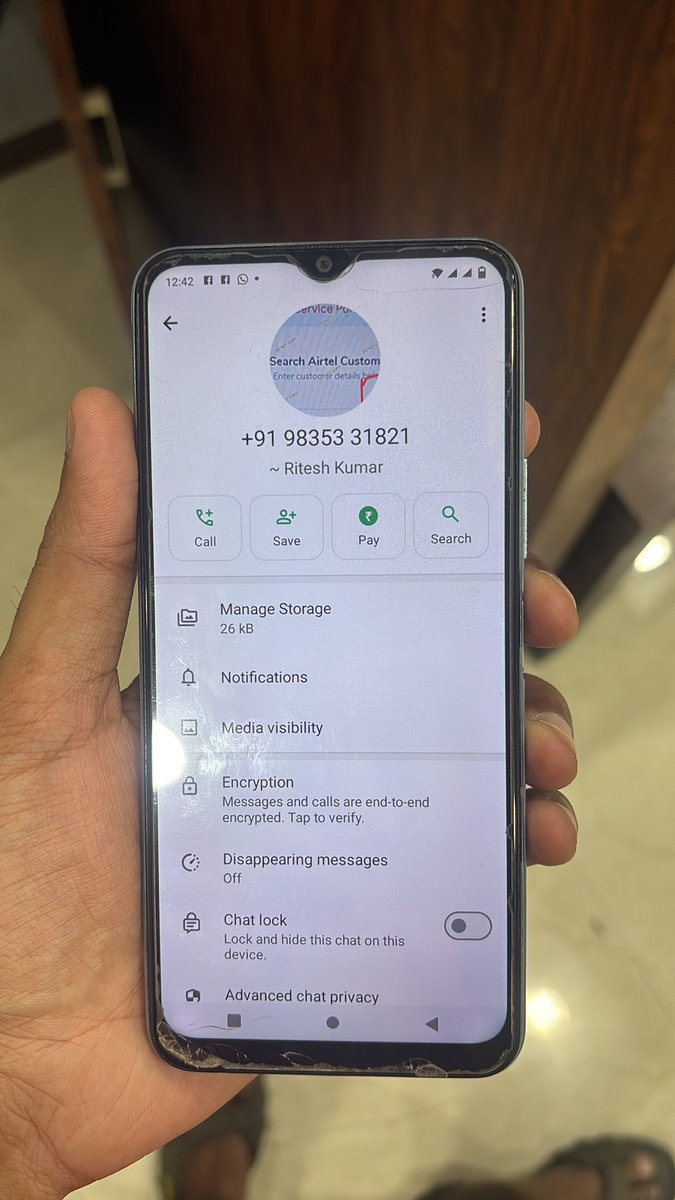 RISSHHII's tweet photo. @airtelindia Look at the audacity @airtelindia  @airtelbank @KolkataPolice  @DCCyberKP   @TRAI  Airtel is fallsely sharing data to be mismanaged https://t.co/gpBUo1VtlG