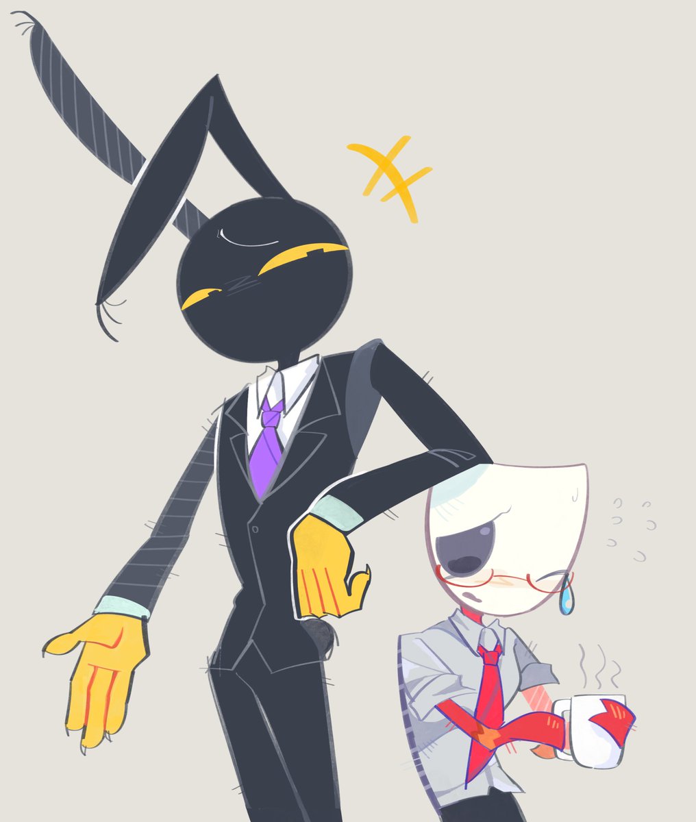 CuiShu0716's tweet image. anothercup but Ribbun #Ribbun #TADC