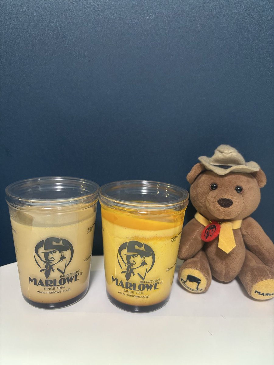 マーロウのプリンの中で1番好きなベイクドマンゴーチーズプリン🥭🧀🍮
黒みつ味も買ってきたよ🦖♪
#マーロウ #プリン #マンゴースイーツ