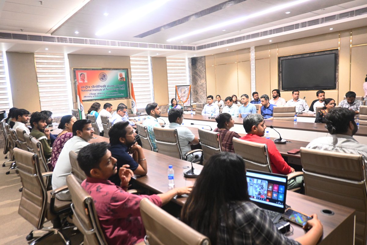 National Institute of Technology Delhi tweet media