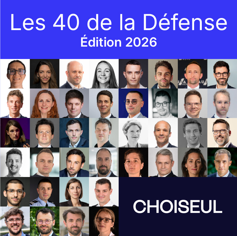 instchoiseul's tweet image. 🛡️ Une nouvelle génération aux commandes de la #défense.

Pour la 1ère fois, le palmarès Choiseul « Les 40 de la Défense » dévoile 40 décideurs engagés au service de la #souveraineté et de la #BITD 🇫🇷

#Innovation duale, #entrepreneuriat, capital privé : un écosystème en pleine