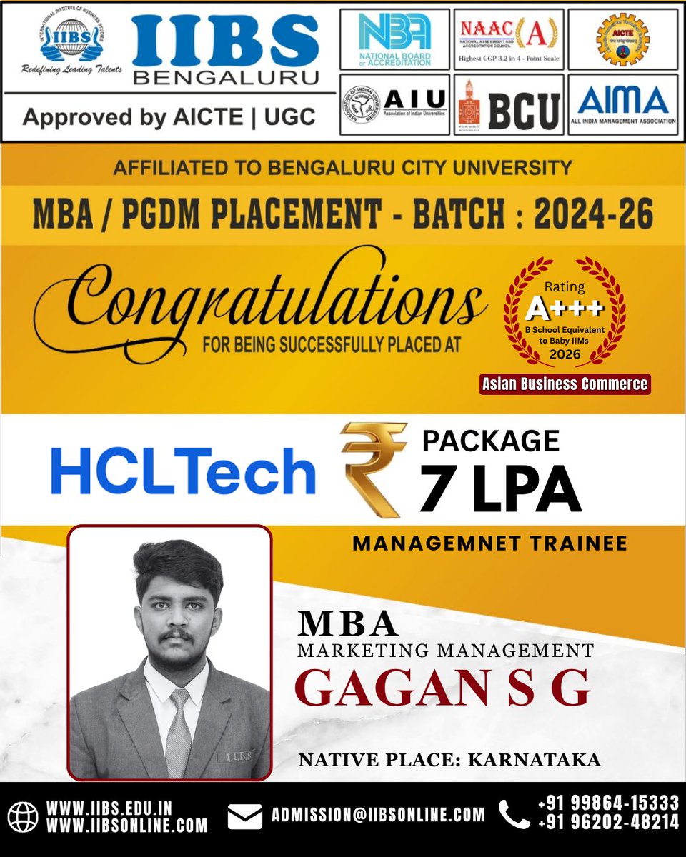 IIBS Business School tweet media