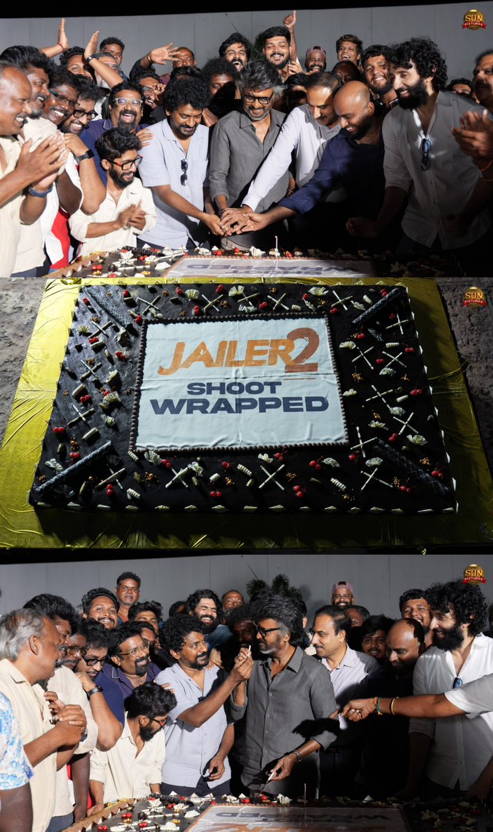 NmediaEnt's tweet image. #Jailer2 Shoot Wrapped 🔥

#RajiniKanth #Nelson