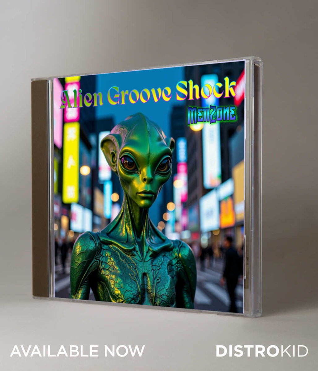 Metizone's tweet image. ⚡ #Electronica
👽 #Psychedelic
👁️ #Trance
Check out my new single "Alien Groove Shock" and live on iTunes!
distrokid.com/hyperfollow/me…