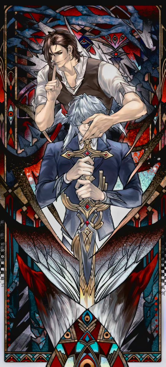 myun19135045's tweet image. 1000  followers  happy！🥳

没想到上班中途摸个鱼发现刚好满1000了好巧哈哈哈

请欣赏手机壁纸————
含劳埃德蜘蛛塑和哈维尔鸟塑
【嘘🤫】

＃tged    ＃novel🍯🗡️