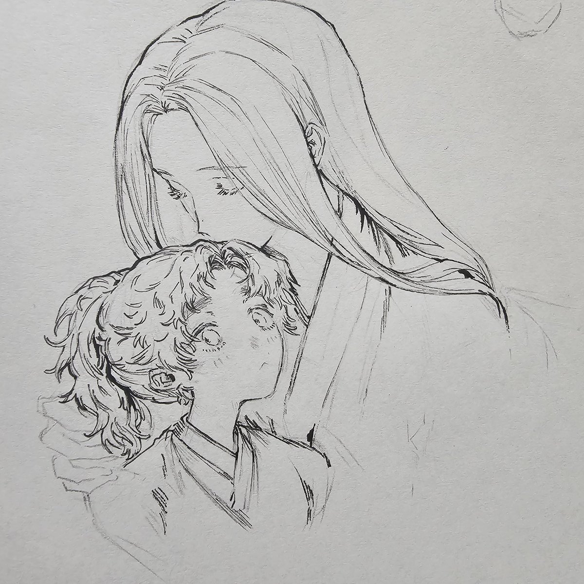 친구가 그려줌ㅠㅠㅠㅠㅠㅠㅠㅠ 아름답네...ㅠㅠㅠㅠㅠㅠ