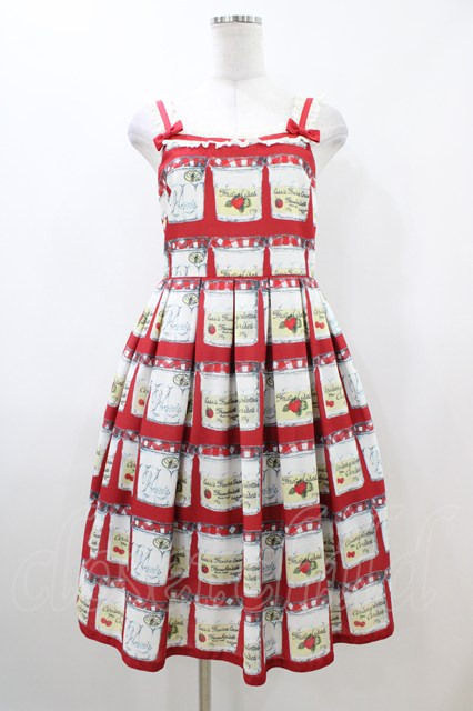 Emily Temple cute / Tick Tock Clockノースリーブワンピース　￥22.000(税込)
Emily Temple cute / 復刻JAM瓶キャミワンピース　￥22.000(税込)
入荷しました❤