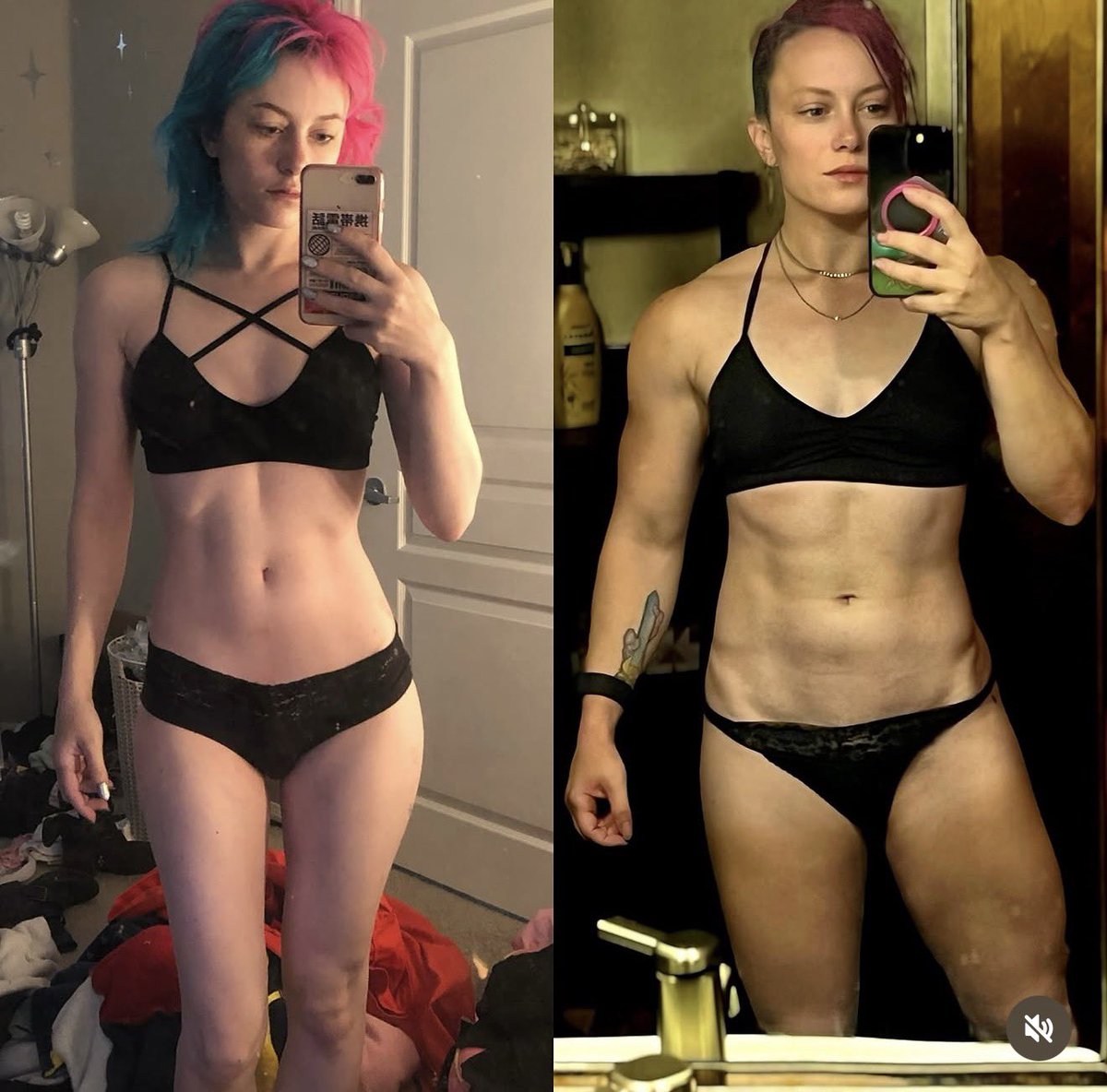 (This should say building muscle, not burning)

I know this because I literally did it. I dropped 10% body fat and my waist got BIGGER, not smaller, because my core muscles are so much more developed. This is what actually building your ab muscles looks like.