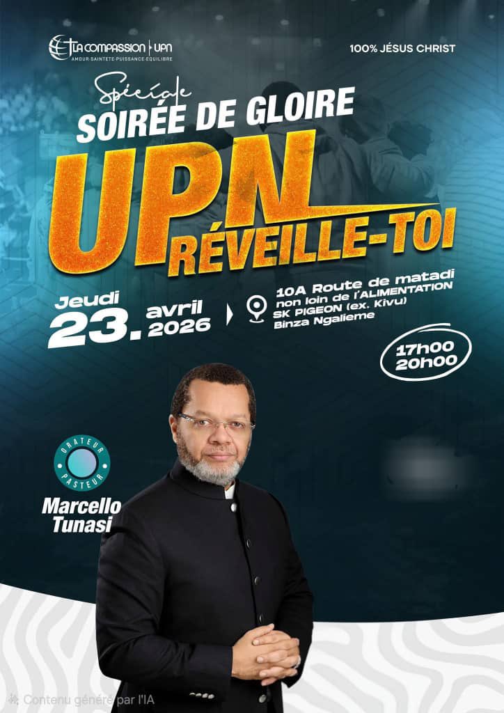 MarcelloTunasi's tweet image. Deux soirées de Gloire à ne surtout pas rater!
#invitation #soiréedegloire #extensions #upn #velodrome #kitambo 🔥🙏❤️#pasteurmarcellotunasi