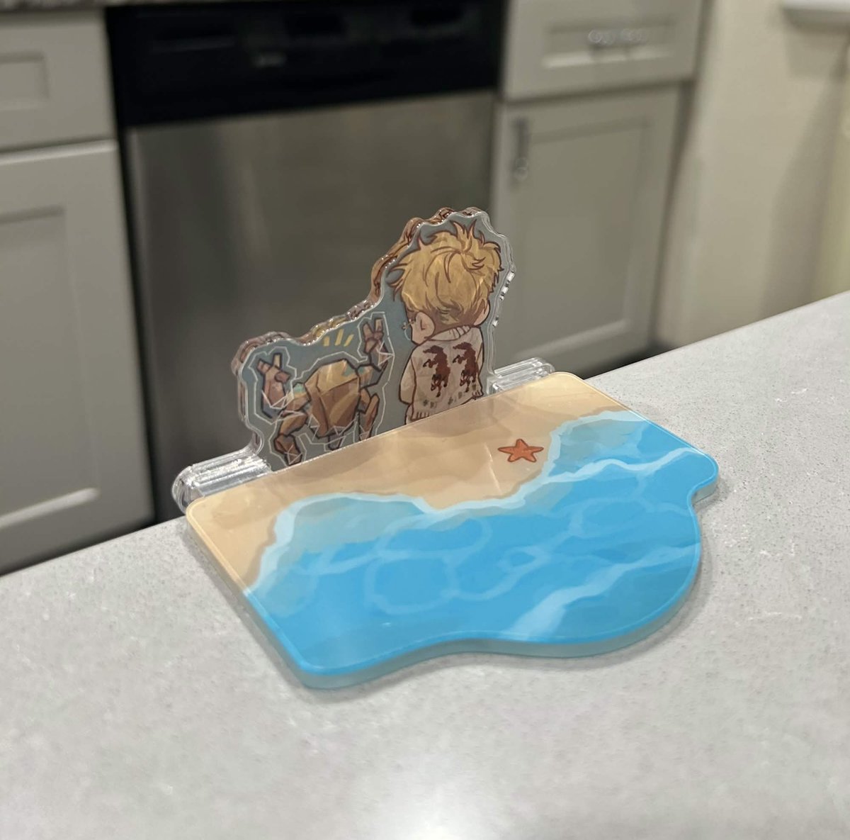 project hail mary noodle stopper standee!! what is grace listening to rocky yap about .. #PHM #ProjectHailMary