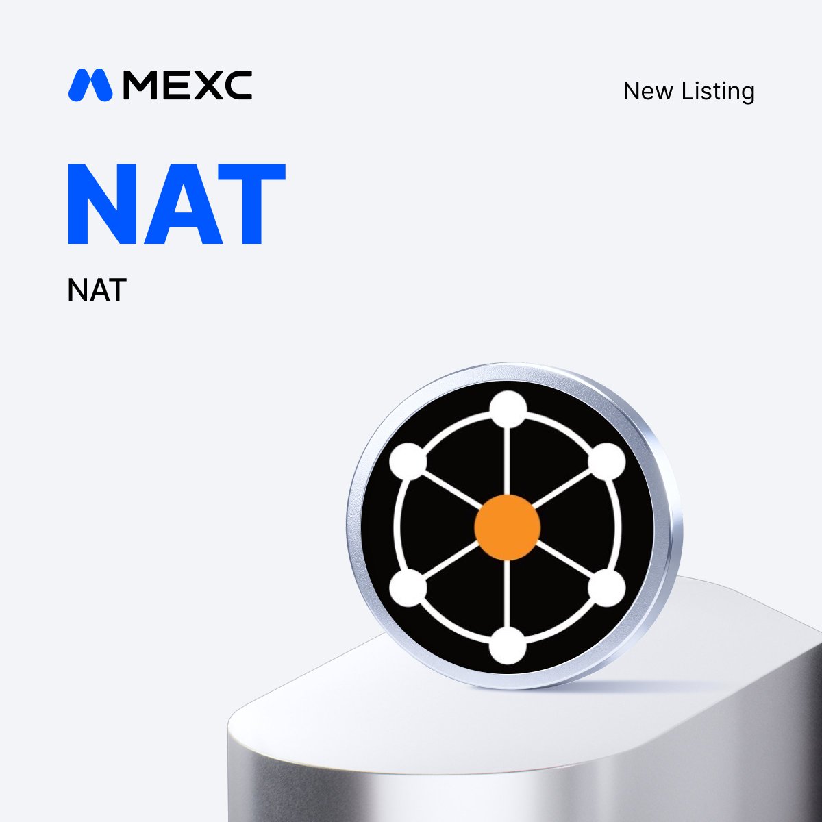 MEXC New Listing!

‣ $NAT <a href="/natgmi/">$DMT-NAT</a> 
‣ Deposit: Opened
‣ $NAT/USDT Trading: Apr 21, 2026, 07:30 (UTC)
‣ Withdrawal: Apr 22, 2026, 07:30 (UTC)

Details 👉mexc.com/announcements/…