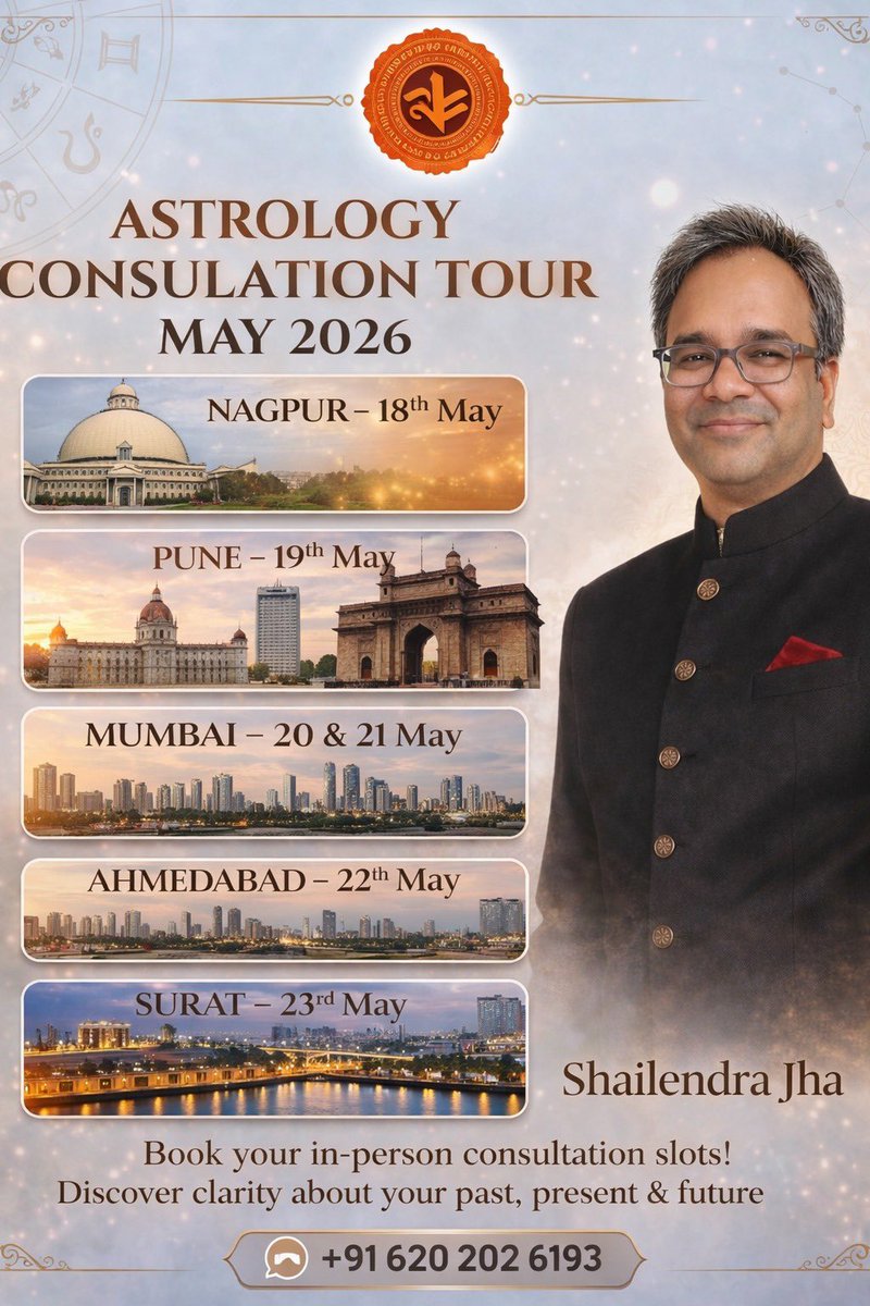 justshailendra's tweet image. There is some change in tour plan . Nagpur is 18th now and pune has been added because of too many requests on 19th may. Rest stays as it is