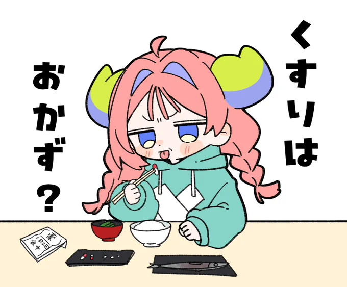 お薬って食前食後とかあるけど
最近まで食中の意味を勘違いしてた 