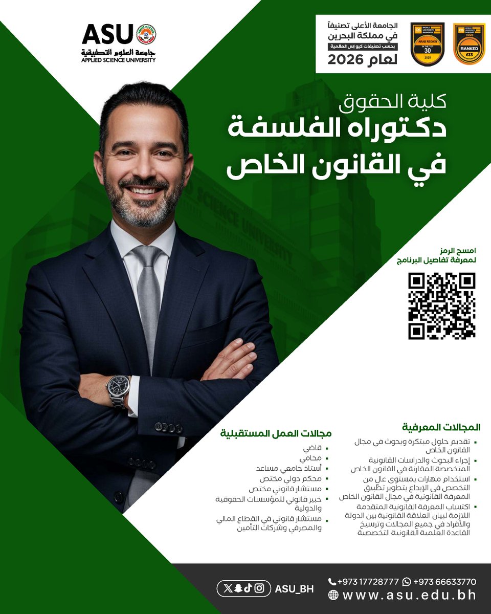 Applied Science University Bahrain tweet media