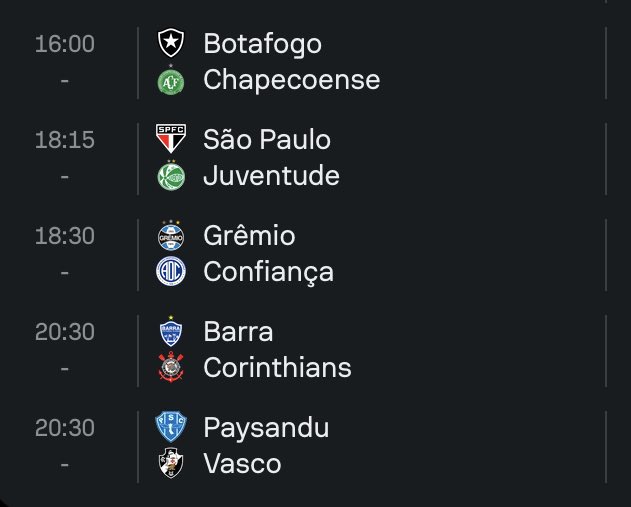 RenatoSosua's tweet image. #CopaBetanoDoBrasil #SofaScore 
Hoje / Aujourd’hui / Today