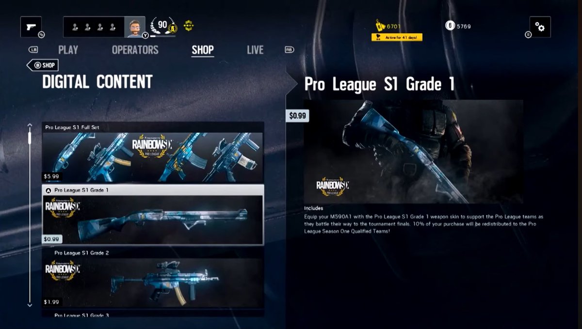 The new Pro League camos are so sweet!