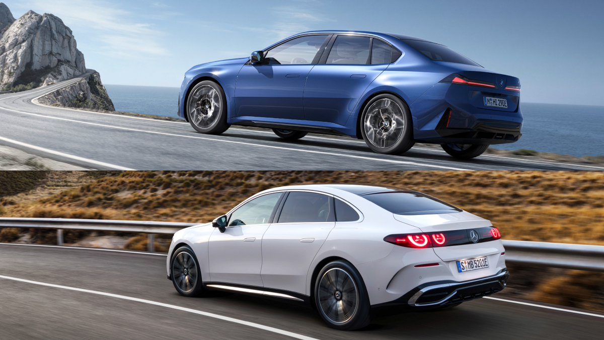 foroelectricos's tweet image. ¡Duelo de titanes en el segmento D! ⚡️🇩🇪

BMW i3 vs. Mercedes Clase C EQ: las berlinas eléctricas que redefinen el lujo.

🔋 900 y 762 km de autonomía
🔌 Carga ultra-rápida
🖥️ Pantallas de cine

¿Deportividad futurista o elegancia clásica? ¿Con cuál te quedas? 👇

#BMW #Mercedes