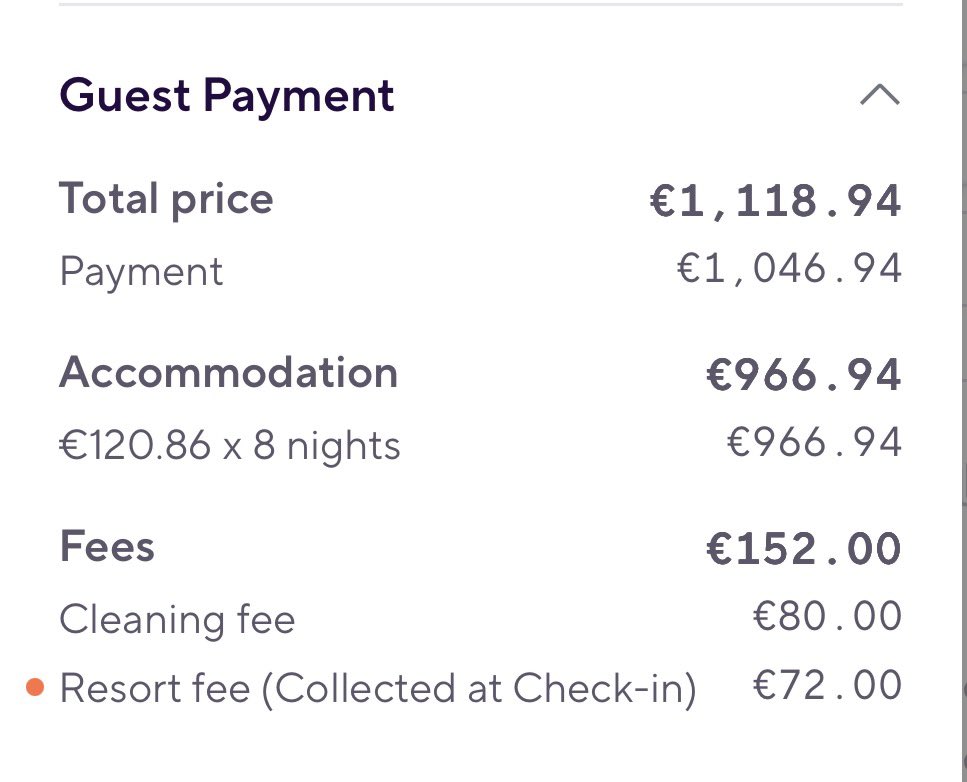 fukaroG's tweet photo. Erste Reservierung für Juli in meinem Airbnb…

Meine Miete ist 950… 🫣 https://t.co/tPXw34JD1L