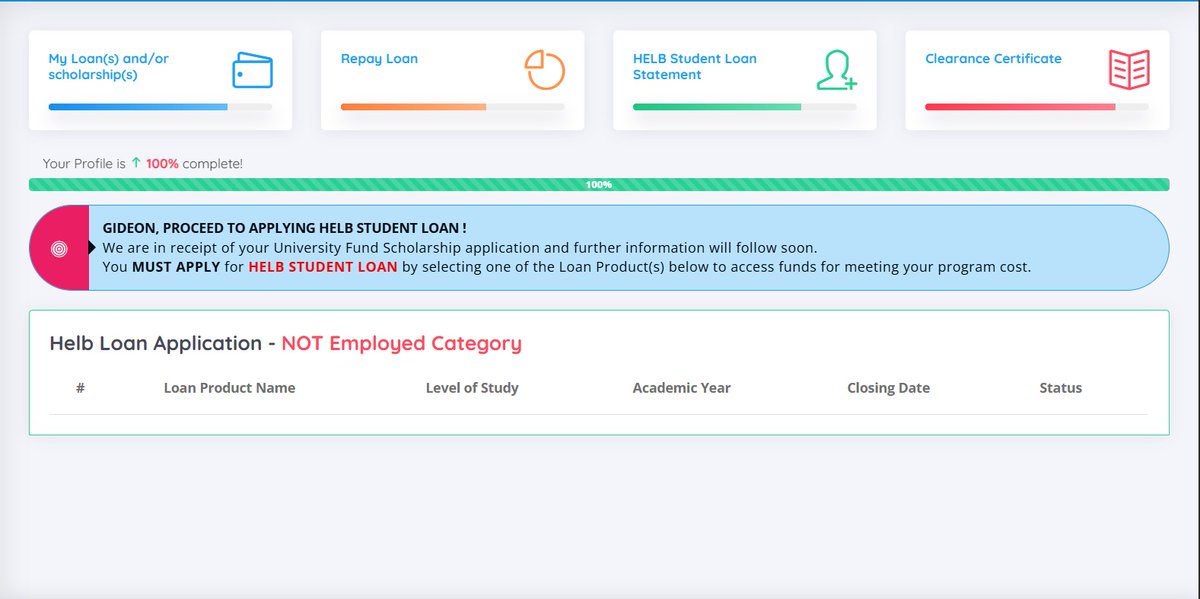 Bure_blank's tweet photo. @HELBpage When will the first time TVET LOAN APPLICATION be opened https://t.co/IUq8WcriyT