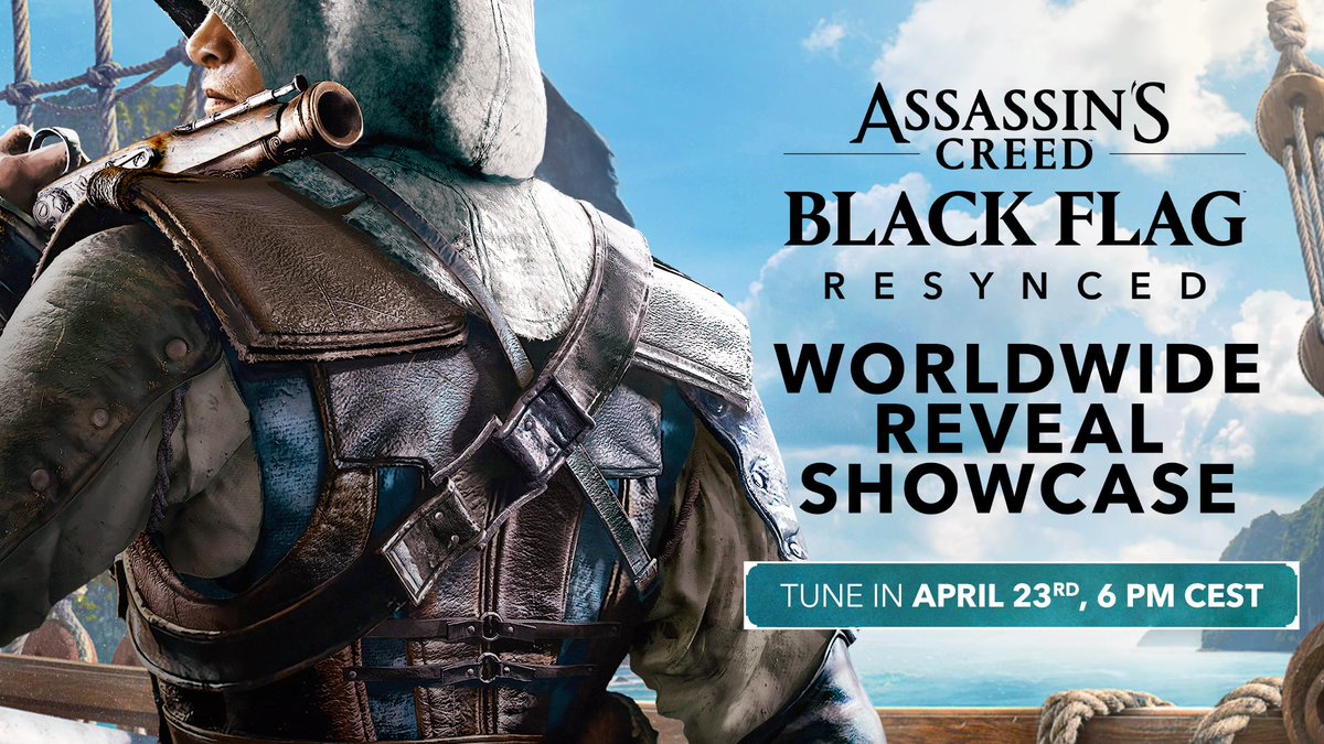 Video_GameOtaku's tweet photo. Ubisoft Reveals Black Flag Remake This Week https://t.co/Mxmj89k8t1 https://t.co/aP222vhlAK