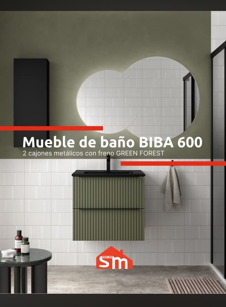 ChrInformatica's tweet photo. Orden, diseño y resistencia en un solo mueble.

Los muebles de baño Salgar combinan estética actual con materiales preparados para resistir la humedad del día a día.

Cajones amplios, acabados modernos y soluciones pensadas para aprovechar mejor el espacio.

#HijosdeSaraMartínez https://t.co/mq7y65lugm