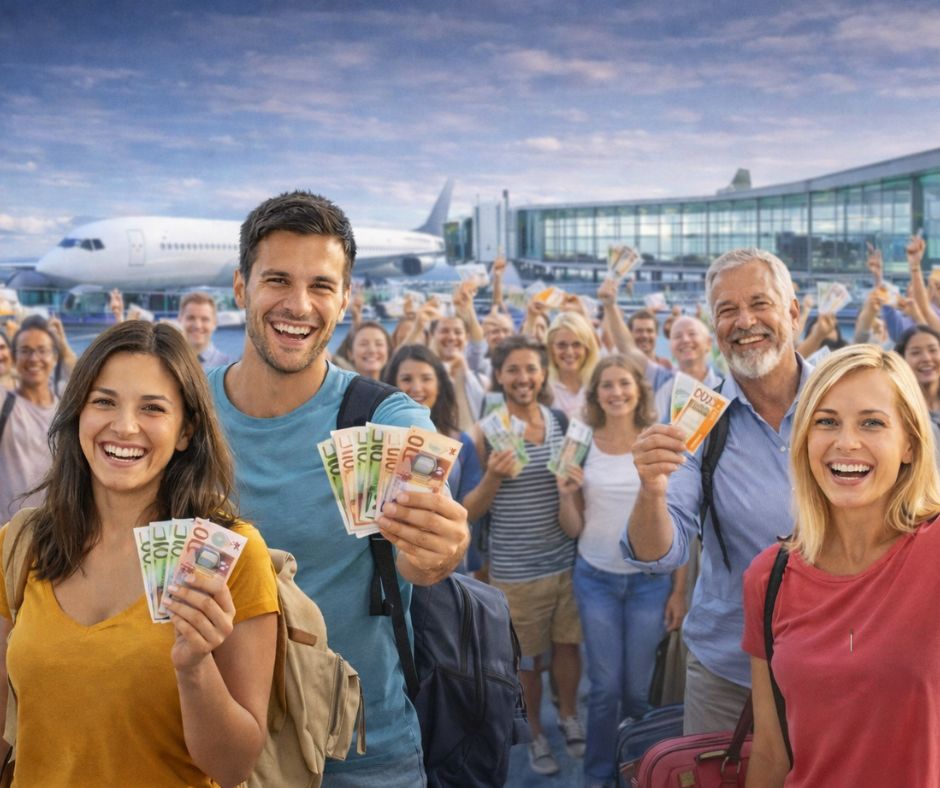euclaim's tweet photo. Goed nieuws! Meer dan 700 passagiers krijgen compensatie, omdat hun vlucht vertraagd of geannuleerd was. Daar zitten veel claims bij die in het buitenland gestart zijn. 

Lees meer: https://t.co/eZ7lNWTuH9 https://t.co/rHWiic5Zz8
