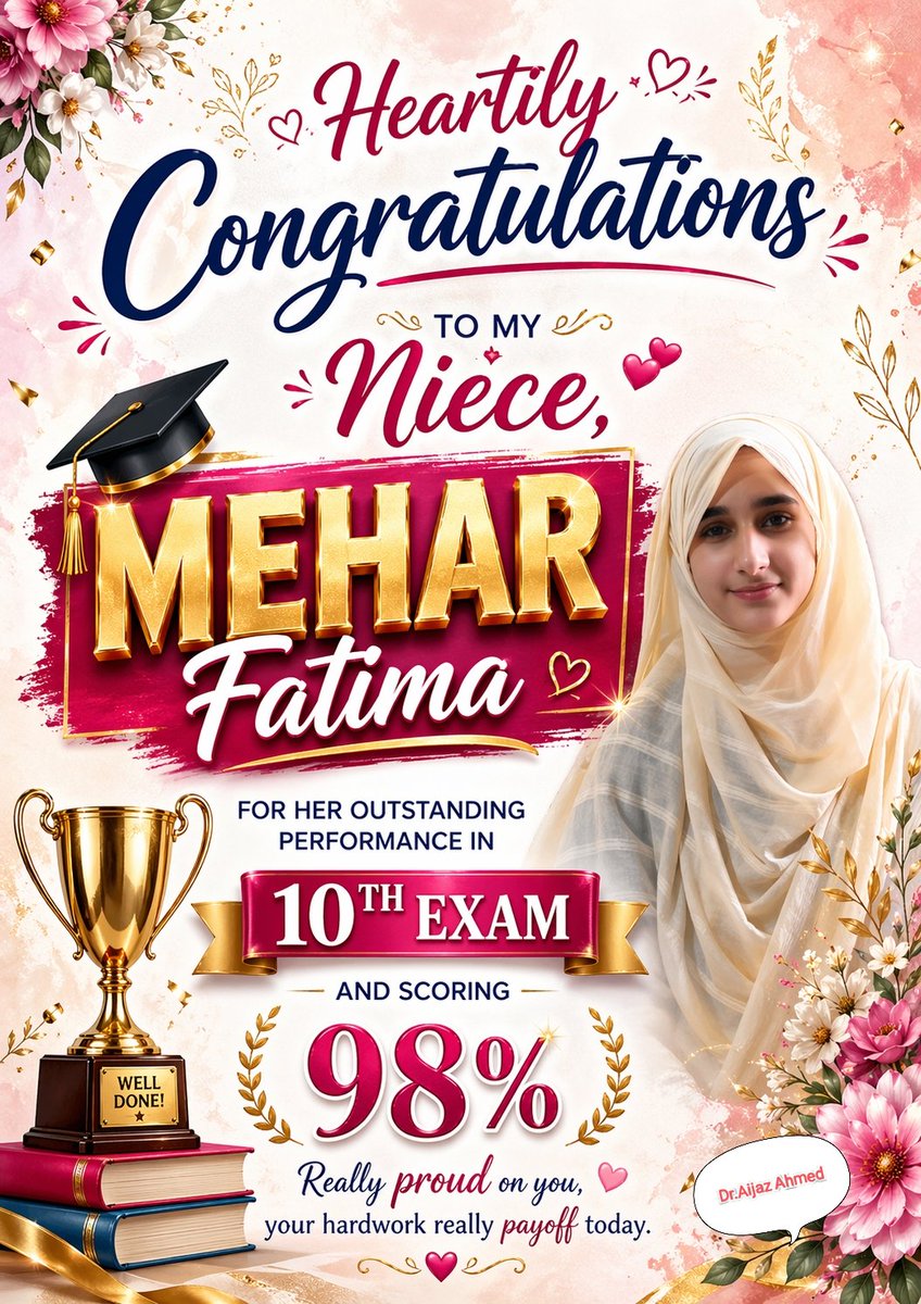 AijazNaik1's tweet image. Heartily #congratulations 👏
#10thresult2026 #jkbose