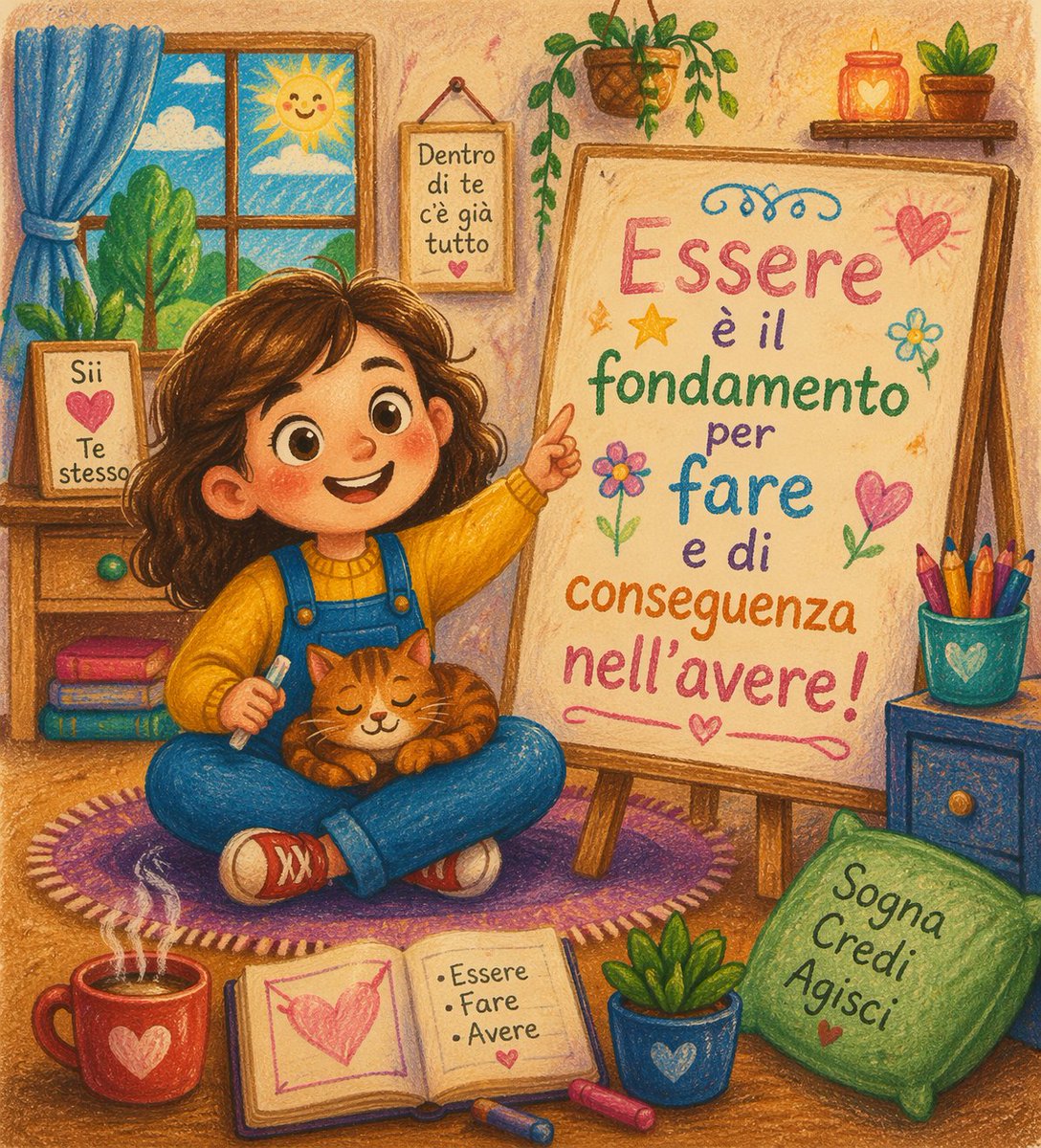 FP_dreamer's tweet image. #Essere è il fondamento per fare e di conseguenza nell'#avere!