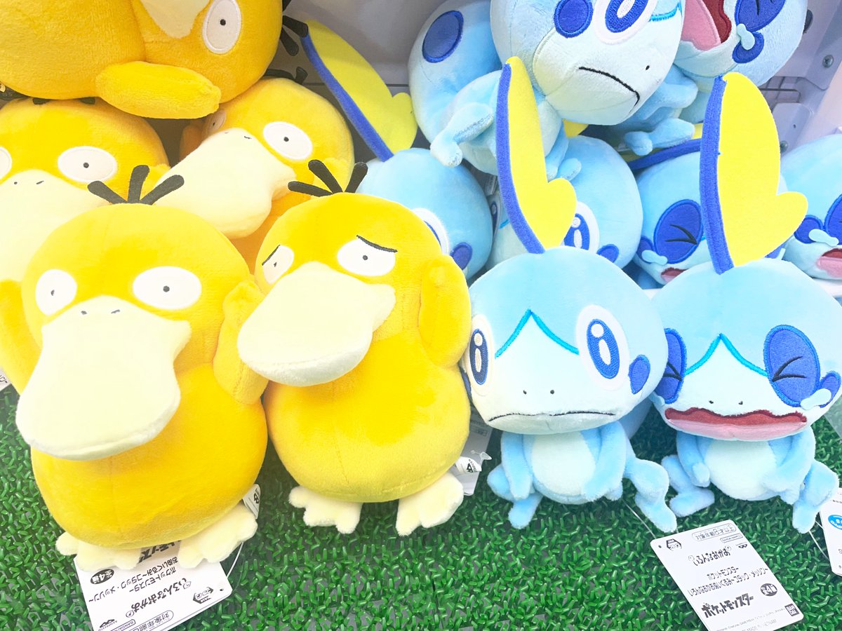 ✨プライズ情報✨ 『＃ポケットモンスター いろんなおかおぬいぐるみ