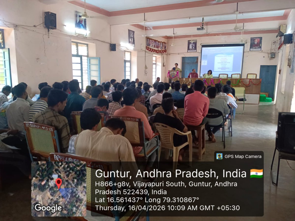 IMSE_MU's tweet photo. MA Outreach | APRDC Vijayapuri South As part of our ongoing outreach efforts, Dr. Chandra Lekha singh and Dr. Jyothi Basu Yerramadha visited Andhra Pradesh Residential Degree College (APRDC), Vijayapuri South, Nagarjuna Sagar on April 16, 2026.#MAOutreach #HigherEducation https://t.co/FoZgDvPCmi