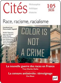PhilosophieActu's tweet image. #Race, #racisme, #racialisme, Cités, 2026/1 n° 105
🔸shs.cairn.info/revue-cites-20…

via @Cairninfo @editions_PUF