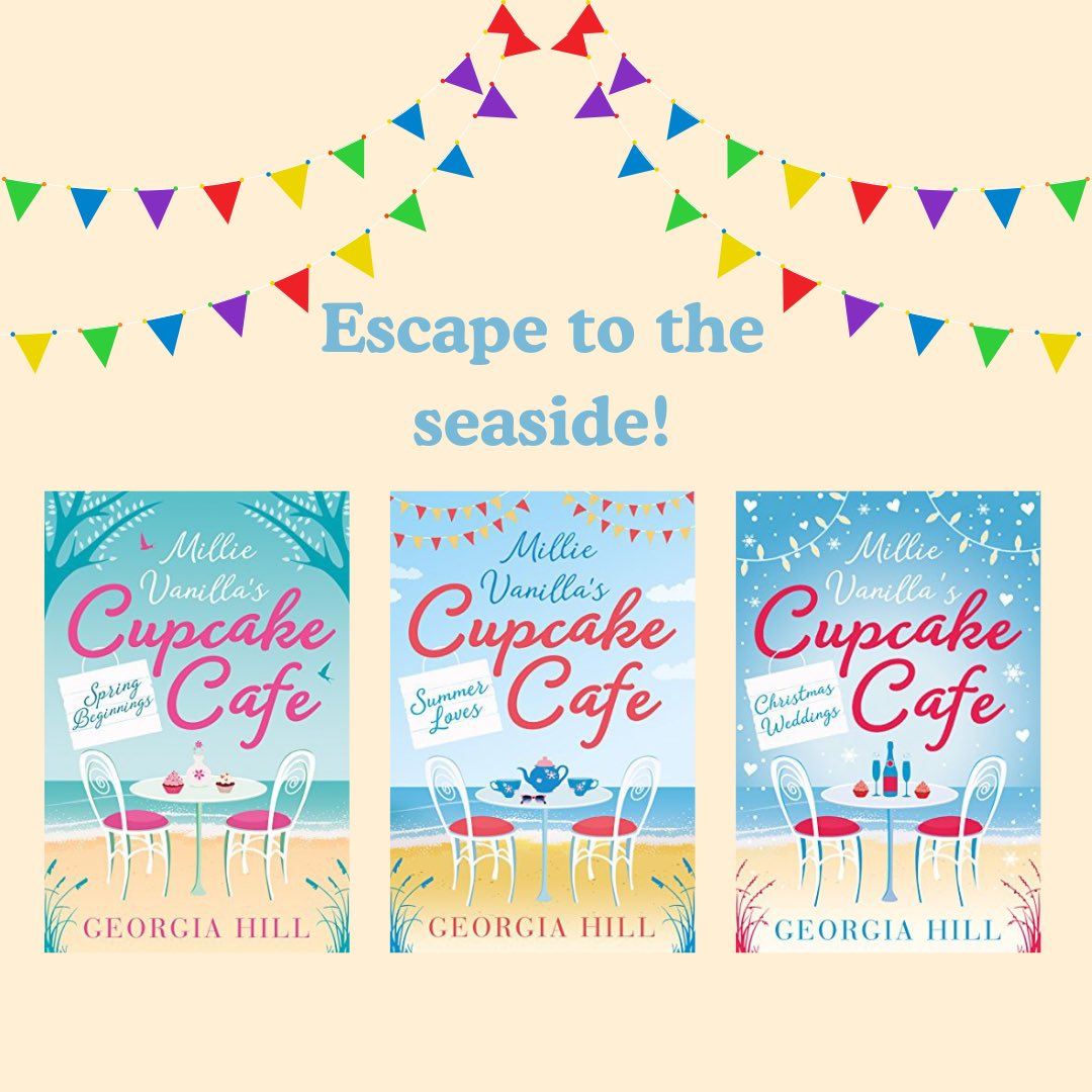georgiawrites's tweet image. Escape to #smalltown life in #seaside #Devon 🏖️😎🍦
#TuesNews @RNAtweets 

mybook.to/Cafe1 ONLY 99p! 
mybook.to/Cafe2
mybook.to/Cafe3 ONLY 95p!
