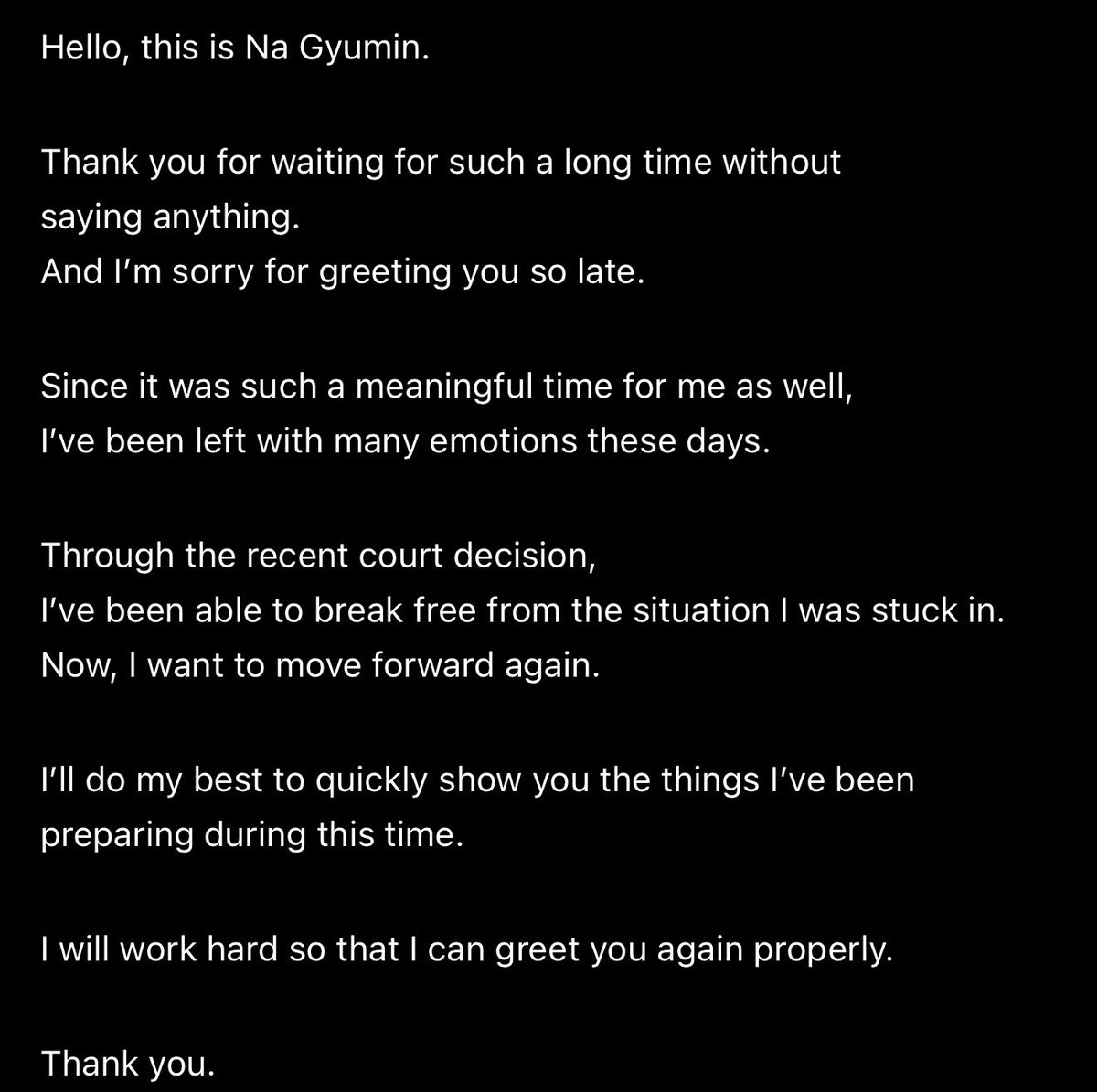 BAEupdates_1119's tweet image. [📷] 260421 - #GYUMIN instagram story update

#BAE173 #비에이이173 #규민 #나규민